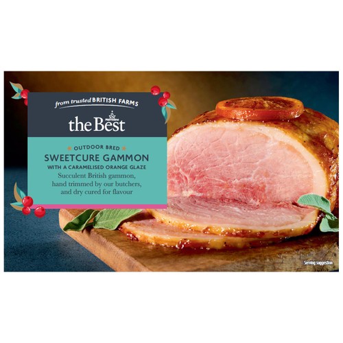 Morrisons The Best Sweetcure Gammon With Orange Glaze 1.5kg