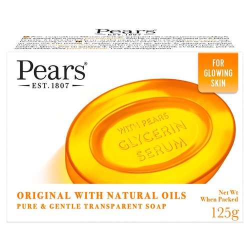 Pears Transparent Soap Bar With Natural Oils 