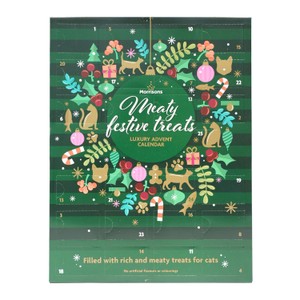 Morrisons Purrfect Christmas Meaty Cat Treat Advent Calendar