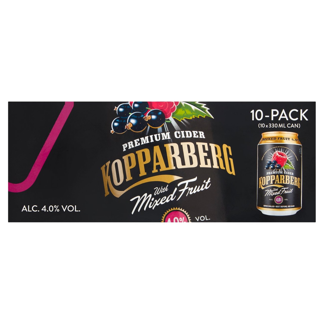 Kopparberg Mixed Fruit Cans 10x330ml