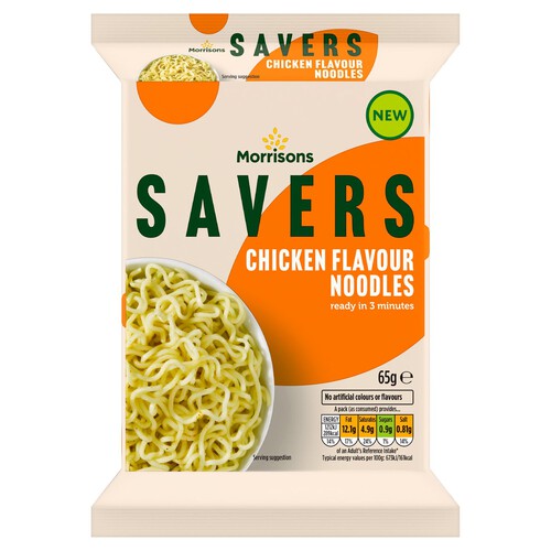 Morrisons Savers Instant Chicken Noodles 