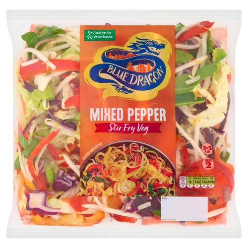 Blue Dragon Mixed Pepper Stir Fry Veg