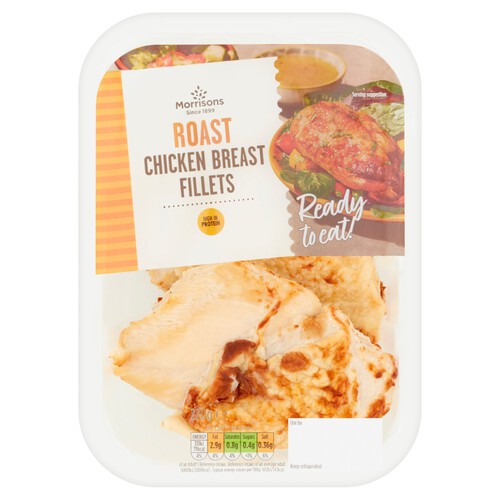  Morrisons Ready To Eat Roast Chicken Breast Fillets