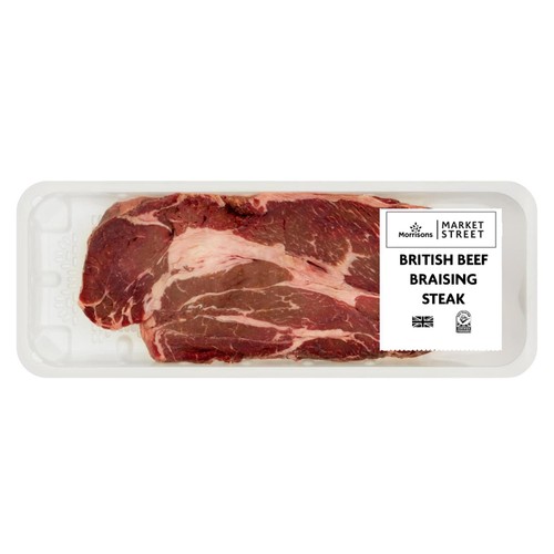 Morrisons British Beef Braising Steak