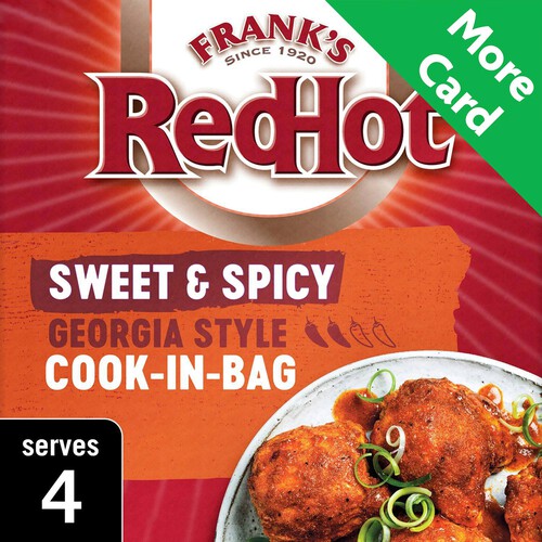 Frank's Sweet & Spicy Georgia Style Cook In Bag