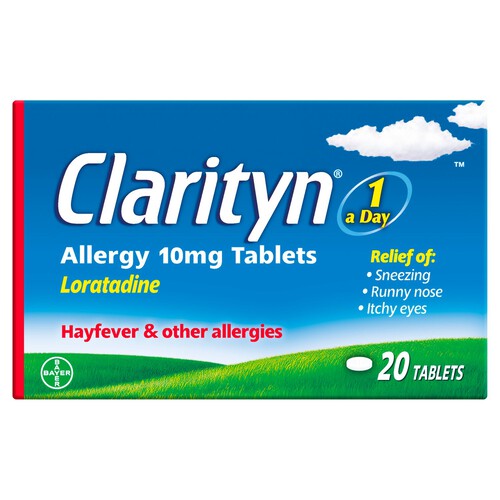 Clarityn Allergy & Hayfever Tablets 20s