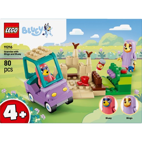 Lego Bluey Grannies With Bingo And Bluey 11216
