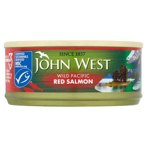 John West Wild Pacific Red Salmon (105g)      