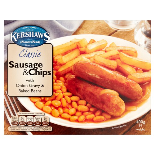 Kershaws Sausage & Chips