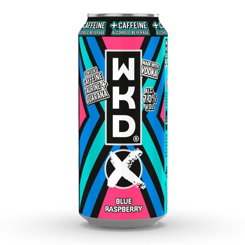 Wkd X Blue Raspberry 440ml