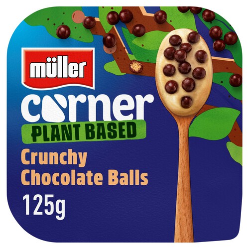 Muller Corner Plant Based Vanilla Yogurt with Chocolate Balls