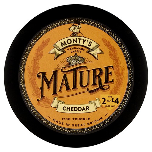 Monty's Mature Cheddar Truckle 