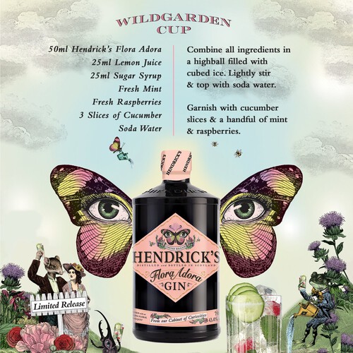 Hendrick's Flora Adora Gin