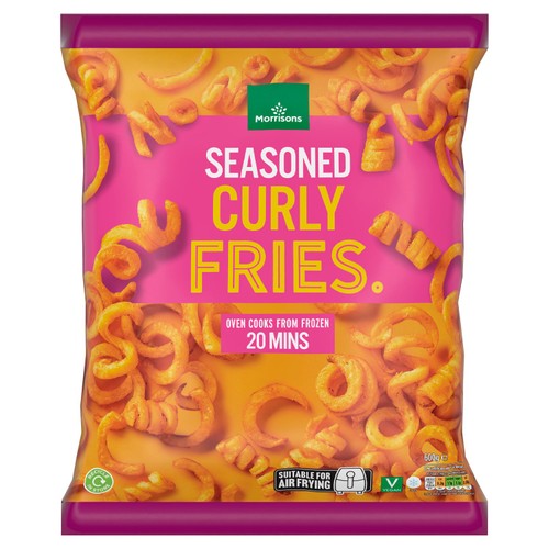 Morrisons Seasoned Curly Fries