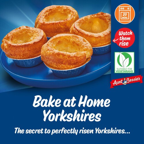 Aunt Bessie's 12 Bake at Home Yorkshire Puddings