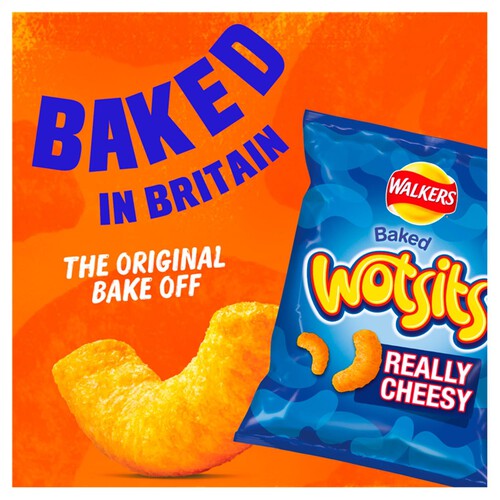 Walkers Wotsits Really Cheesy Snacks Crisps