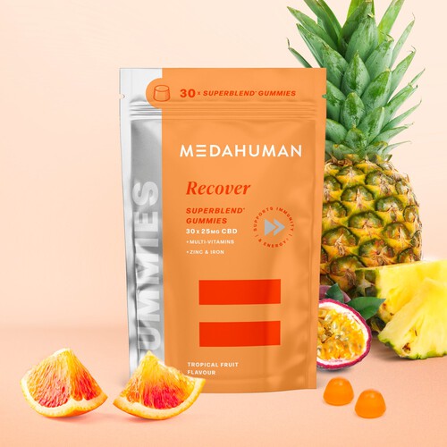 MEDAHUMAN Recover Superblend CBD Gummies 30's