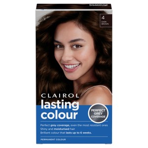 Clairol Lasting Colour Permanent Hair Dye 3 Darkest Brown