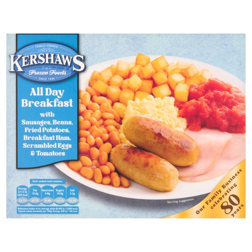 Kershaws the all day big breakfast