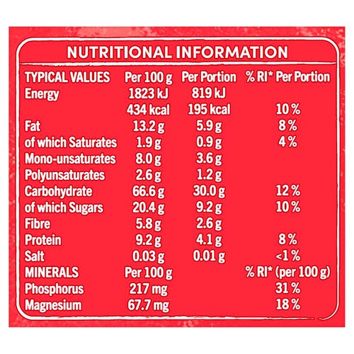 Jordans Country Crisp Sun-Ripe Strawberry Breakfast Cereal