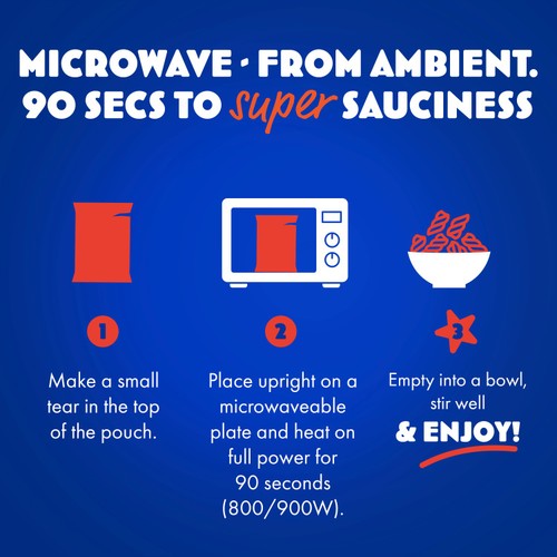 Batchelors Pasta 'N' Sauce Microwave Pouch Bolognese   200g