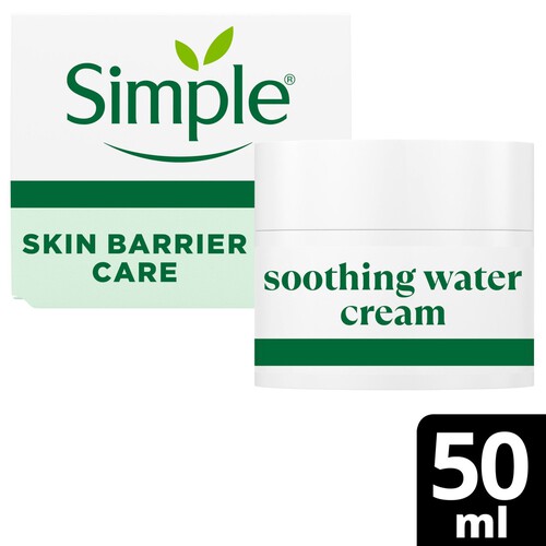 Simple Face Cream Soothing Water 