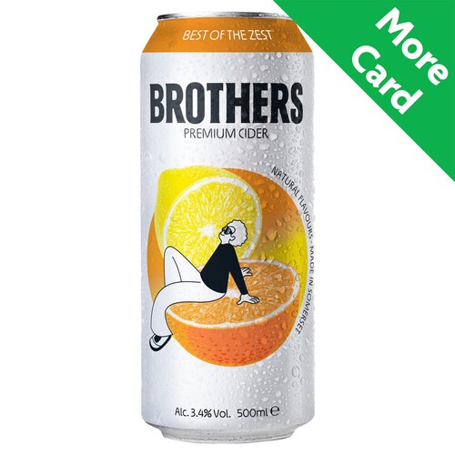 Brothers Best Of The Zest Cider 