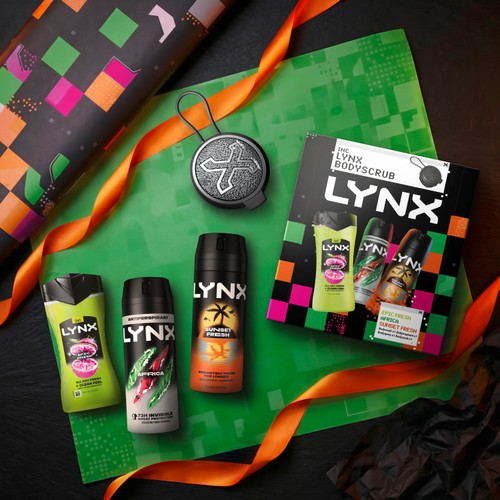 Lynx All Stars Trio Body Scrub Gift Set