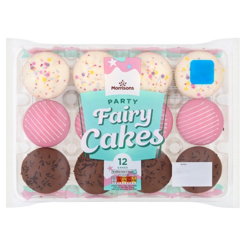 Morrisons Party Fairy Cakes x 12 Pack