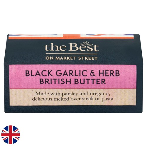 Morrisons British The Best Black Garlic & Herb Steak Butter 90g