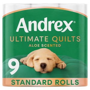Andrex Ultimate Quilts Toilet Rolls x9