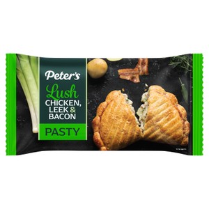 Peter's Lush Chicken, Leek And Bacon Pasty