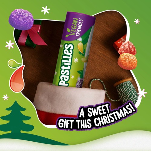 Rowntree's Fruit Pastilles Sweets Giant Tube 115g