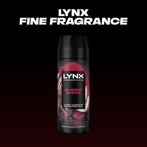 Lynx Cherry Spritz Body Spray    150ml