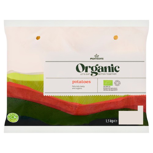 Morrisons Organic Potatoes 1.5kg