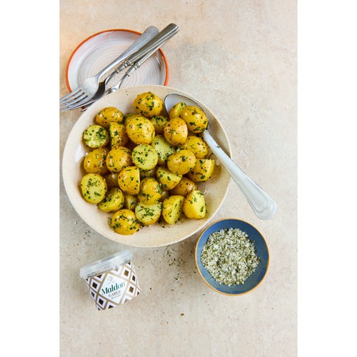 Maldon Garlic Sea Salt With Wild & Roasted Garlic