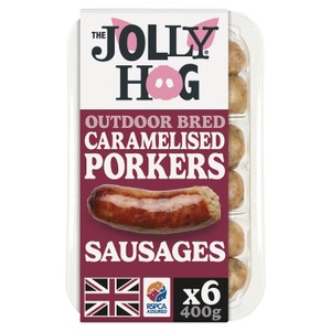 Jolly Hog Porky Black Sausages 400G