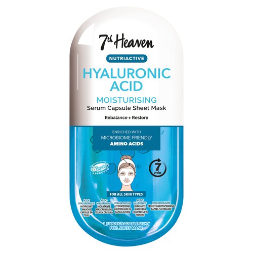 7th Heaven Nutri Active Hyaluronic Sheet Mask