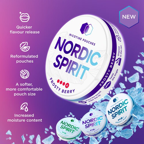 Nordic Spirit Frosty Berry Extra Strong