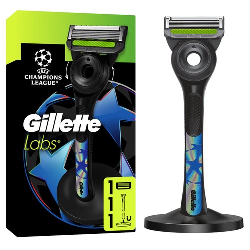 GilletteLabs UEFA Champions League Exfoliating Bar Men's Razor