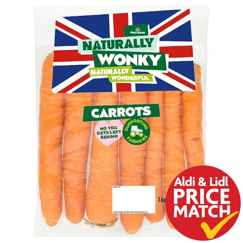 Morrisons Wonky Carrots