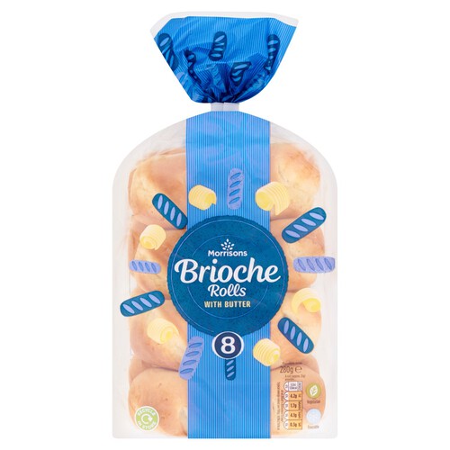 Morrisons Butter Brioche Rolls