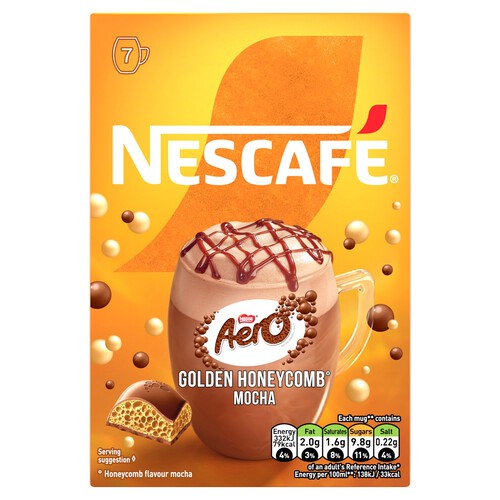 Nescafe Gold Mocha Aero Honeycomb 7 Sachets