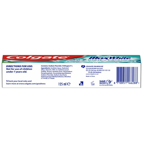 Colgate Max White Crystals Mint Toothpaste