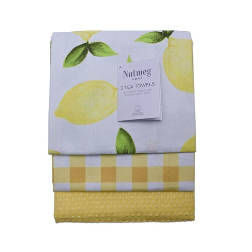 Nutmeg Lemon Tea Towels