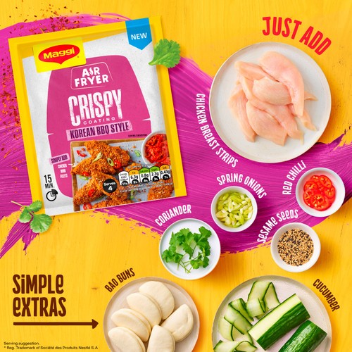 Maggi Air Fryer Crispy Korean 