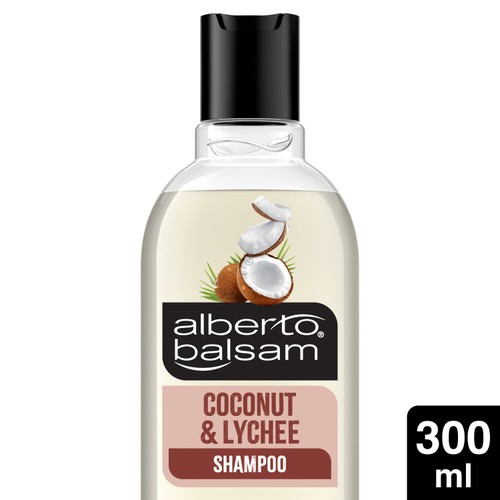 Alberto Balsam Coconut & Lychee Hair Shampoo   300ml 