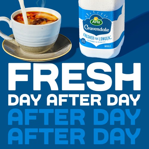 Cravendale Filtered Fresh Whole Milk Fresher for Longer