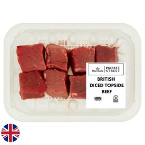 Morrisons British Lean Diced Beef