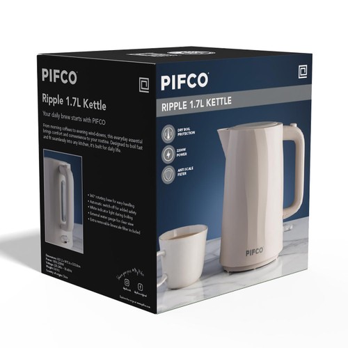 Pifco Ripple White Kettle
